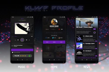 Klwp Profile Screenshot