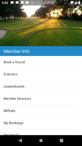 Richmond Golf Club Screen 2