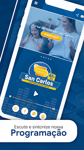 Android application Rádio San Carlos FM screenshort