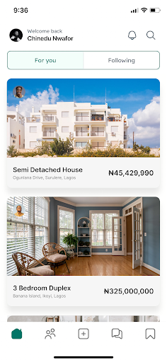 Android application RESA - Real Estate Networking screenshort