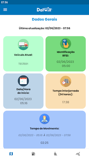 Darwin Drivers Screen 2