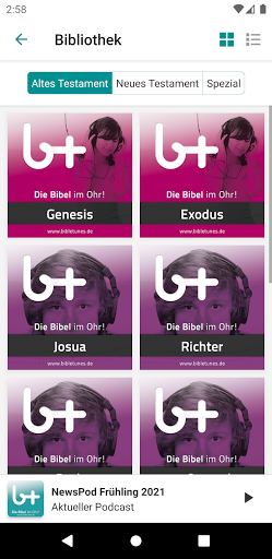 bibletunes Screen 2