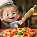 Cover Image of Download Masha and the Bear Pizza Maker  APK