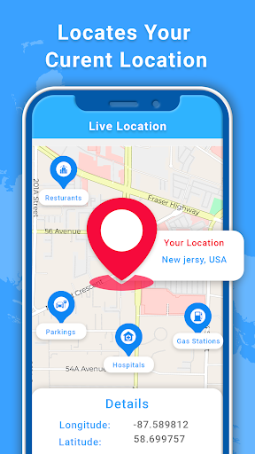 GPS Route Planner Screen 2