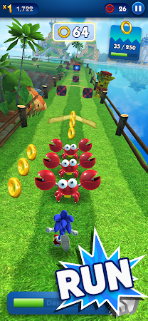 Game screenshot Sonic Dash - Endless Running mod apk