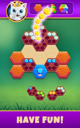 Game screenshot Hexa Diamonds apk download