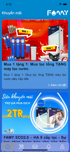 Android application FamyCare screenshort