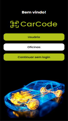 Android application CarCode screenshort