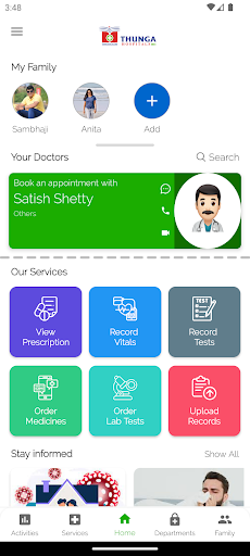 Android application Thunga – Book Your Appointment screenshort