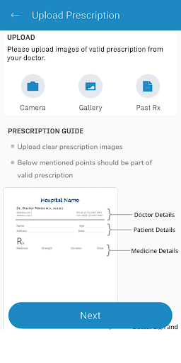 NIFLI नईउड़ान - Healthcare APP Screen 3