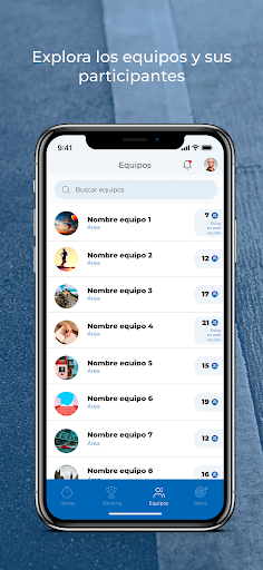 Steppers app Screen 2