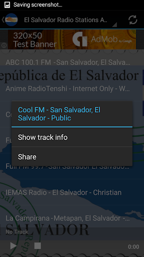 El Salvador Radio Stations Screen 3