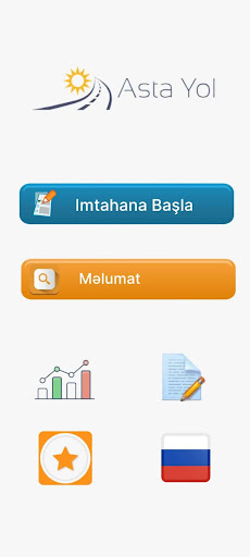 Android application Asta Yol - Sürücülük imtahanı screenshort
