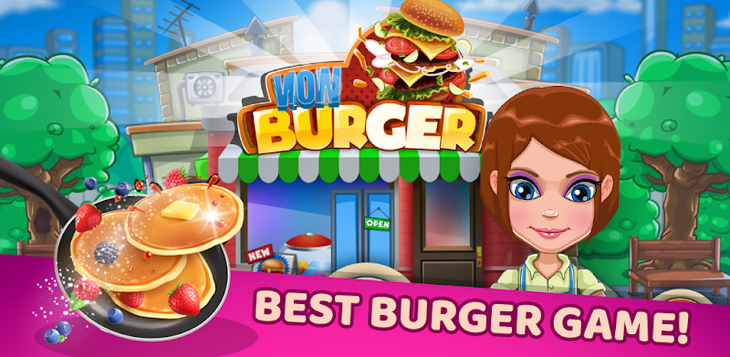 Burger Shop: Hamburger Cooking