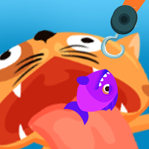 Cat With Fish-Fun Casual Game