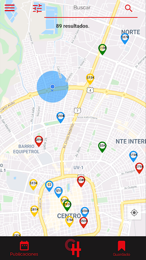 Android application HomeCity screenshort