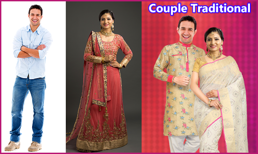 Android application Couple Traditional Photo Suit screenshort