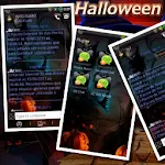 Cover Image of Download Halloween GO SMS Theme  APK