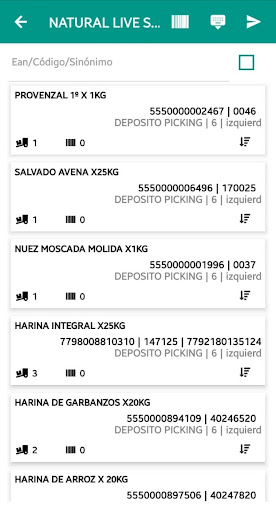 Picking Screen 3