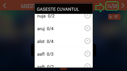 Gaseste Cuvantul Anagrame