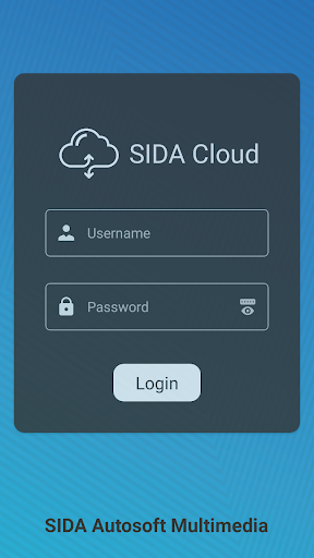 Android application SIDA Cloud screenshort