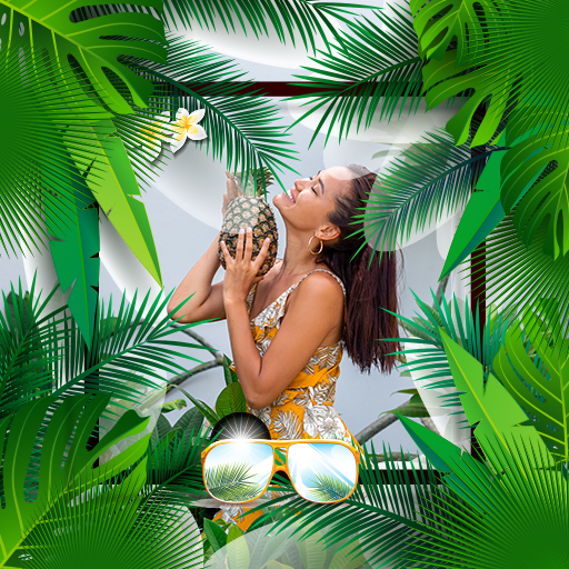 Jungle Photo Frames Header - AppWisp.com