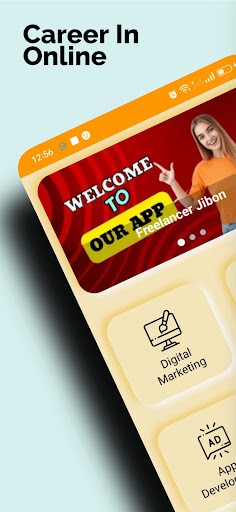 Android application Future Academy screenshort