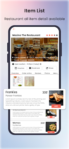 Orderpoz Screen 2