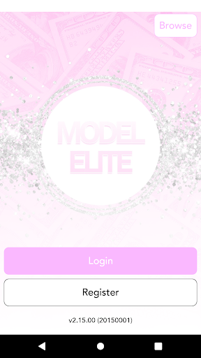 Android application Model Elite screenshort