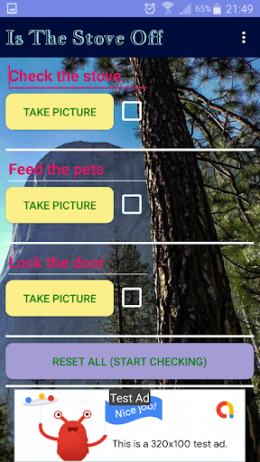 Android application Is The Stove Off screenshort