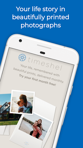 Android application timeshel screenshort
