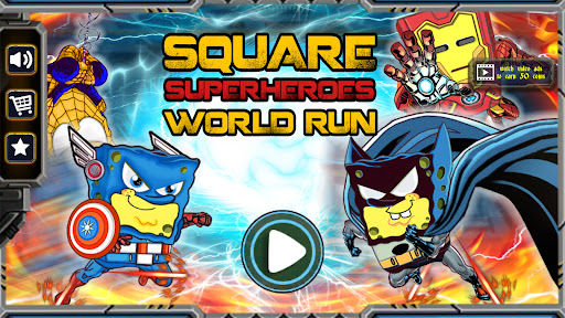 Super Hero Bros - Jungle World Screen 2