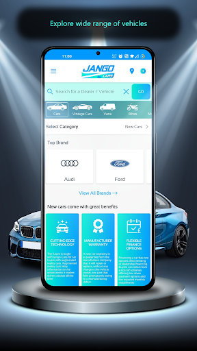 Jango Cars Screen 2