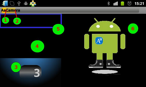 Android application AaCamera screenshort