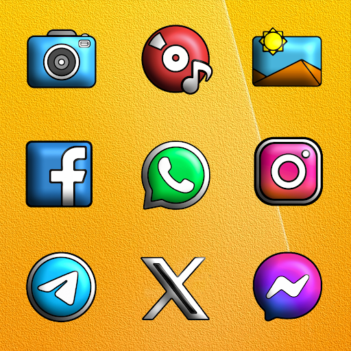 Crispy 3D - Icon Pack Screen 3
