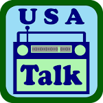 Cover Image of Tải xuống USA Talk Radio Stations  APK