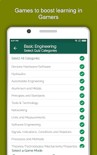 Basic Engineering Dictionary: Equations & Formulas Screenshot