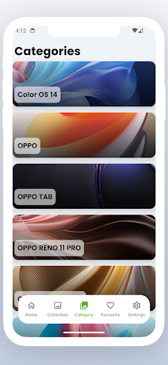 Screenshot of Wallpapers For Oppo - HD - 4K
