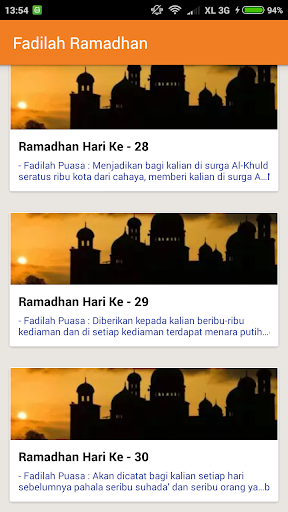 Keutamaan Puasa Ramadhan