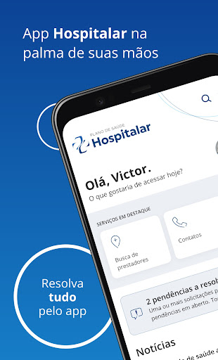 Android application Plano de Saúde Hospitalar screenshort