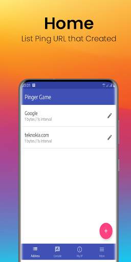 Android application Ping Gaming Mobile - Anti Lag screenshort