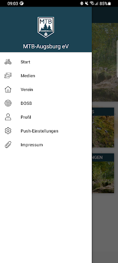MTB-Augsburg e.V. Screen 3