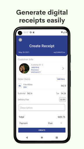Deceipt - Receipt Maker Screen 2