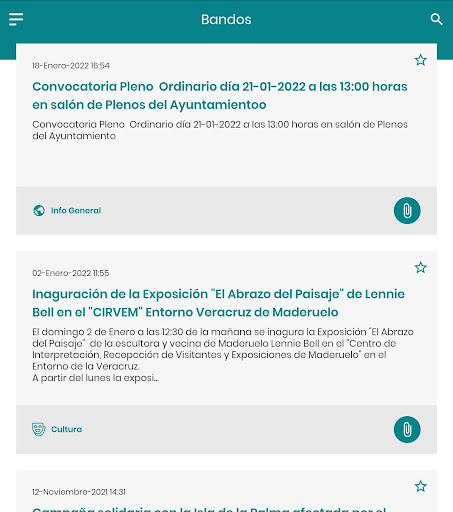 Maderuelo Informa Screen 2