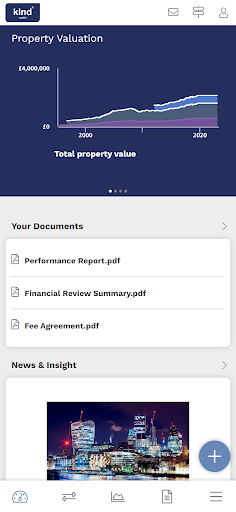 Android application Kind Wealth Financial Passport screenshort
