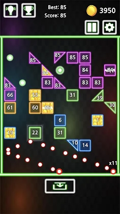 Infinite Brick Breaker - Screenshot 2