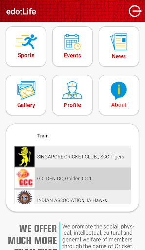 Mariners Cricket Club Screen 2