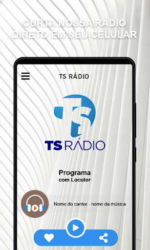 Android application TS Rádio screenshort
