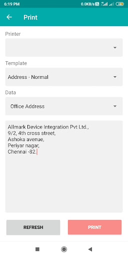 Quick Labels Screen 2
