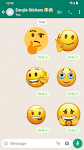 screenshot of Stickers Emojis WAStickerApps